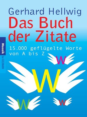 cover image of Das Buch der Zitate